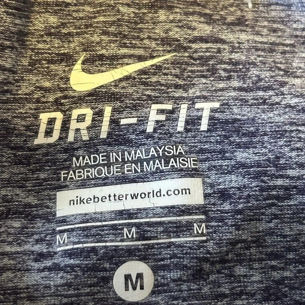 Nike Running Element Dri Fit 1/2 Zip Pullover Purple Heather Size Medium